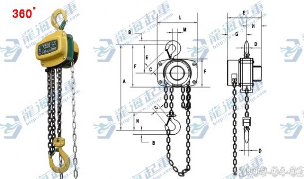 手拉葫芦规格全龙海起重XL